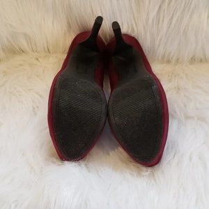 Maroon Pumps